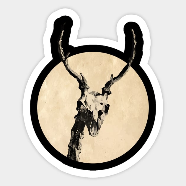 Deer logo 404wave Sticker by Seauxmont